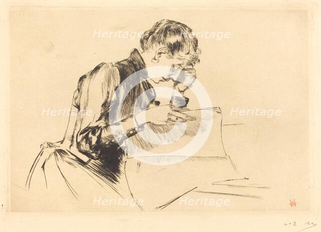 Images (Les images), 1889. Creator: Auguste Lepere.