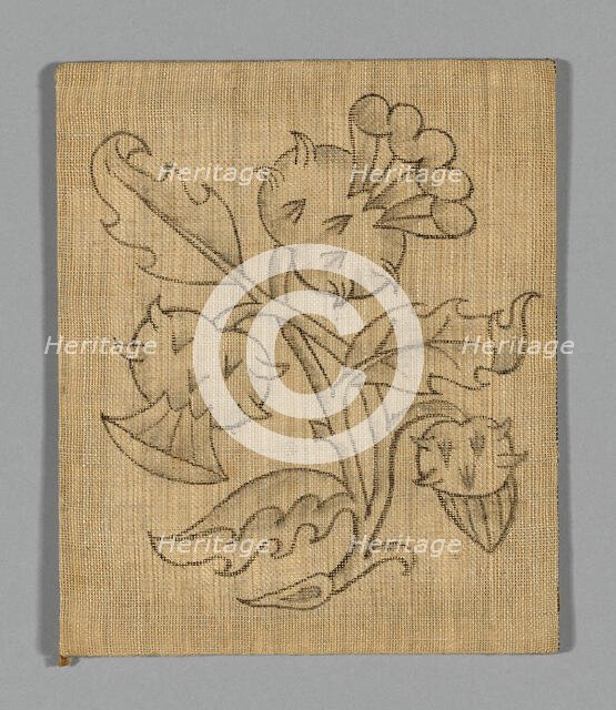 Needlework Pattern, England, 17th century. Creator: Unknown.