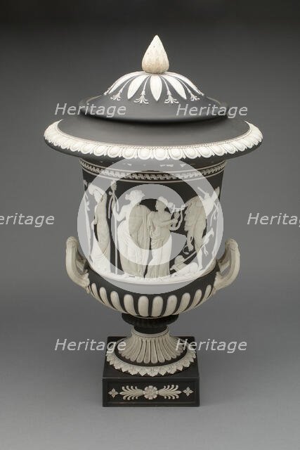 Borghese Vase, Burslem, 1850/1900. Creator: Wedgwood.