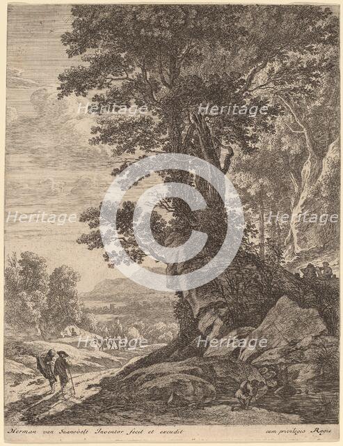 A Group of Trees. Creator: Herman van Swanevelt.