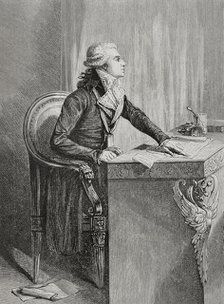 Bertrand Barère, (Bertrand Barère de Vieuzac) (1755-1841), French lawyer and..., 1876.  Creator: Unknown.