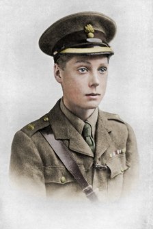 Edward, Prince of Wales, First World War, 1914-1918, (c1920).  Artist: Unknown.