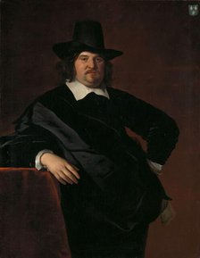 Abraham de Visscher (1605-67). Amsterdam merchant and director of the Dutch West India..., 1650-1667 Creator: Jacob Adriaensz. Backer.