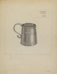 Silver Mug, 1936. Creator: Charles Garjian.