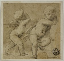 Two Putti, c. 1590. Creator: Unknown.
