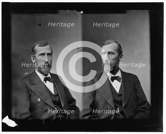 Henry Moses Pollard of Missouri, 1865-1880.  Creator: Unknown.