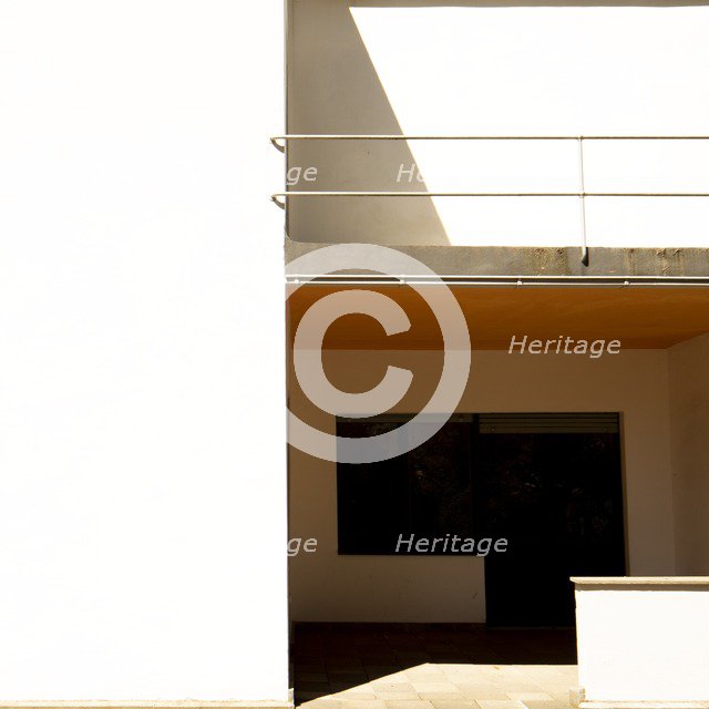 Masters' House. The Bauhaus building, Dessau, Germany, 2018.  Artist: Alan John Ainsworth.