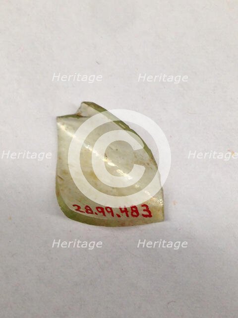 Fragment, European or Middle Eastern, ca. 1150-ca. 1250. Creator: Unknown.