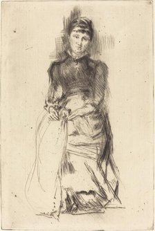 Agnes, c. 1873/1875. Creator: James Abbott McNeill Whistler.