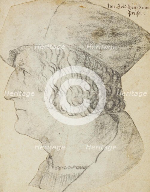 Portrait of Anton Rem, about 1518. Creator: Hans Schwarz.