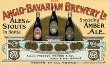 Anglo-Bavarian Brewery, 19th century. Artist: Unknown