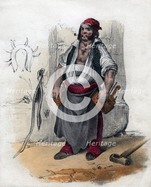 Tradesman, 19th century. Artist: Unknown