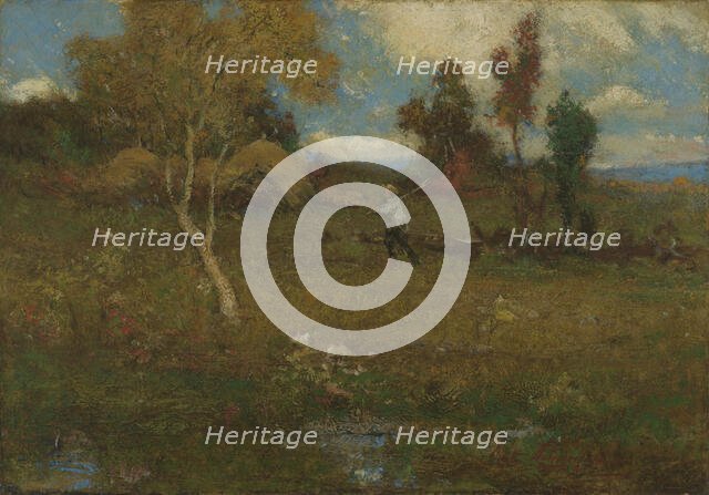 Return from the Farm, ca. 1915-1920. Creator: Elliott Daingerfield.