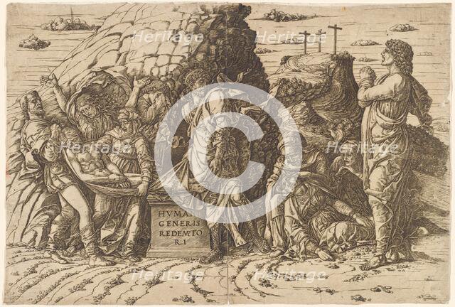 The Entombment, c. 1470/ 1475. Creator: Andrea Mantegna.