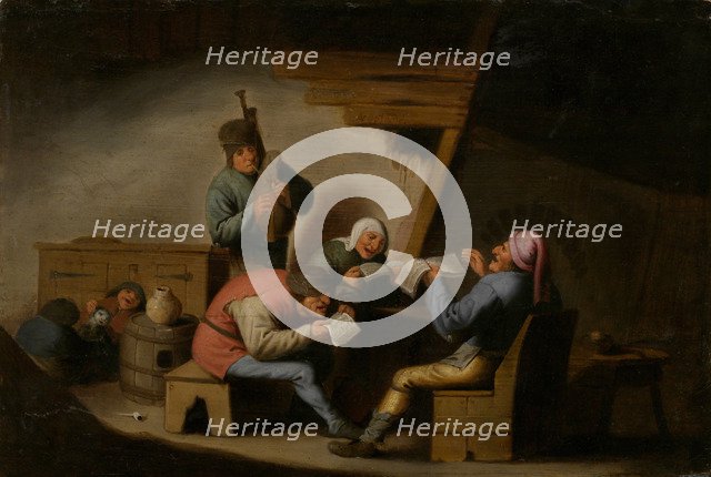 The village singers. Artist: Ostade, Adriaen Jansz, van (1610-1685)