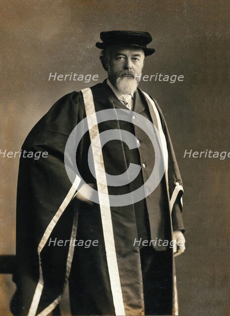 Sir Oliver Joseph Lodge. Creator: Henry Joseph Whitlock.