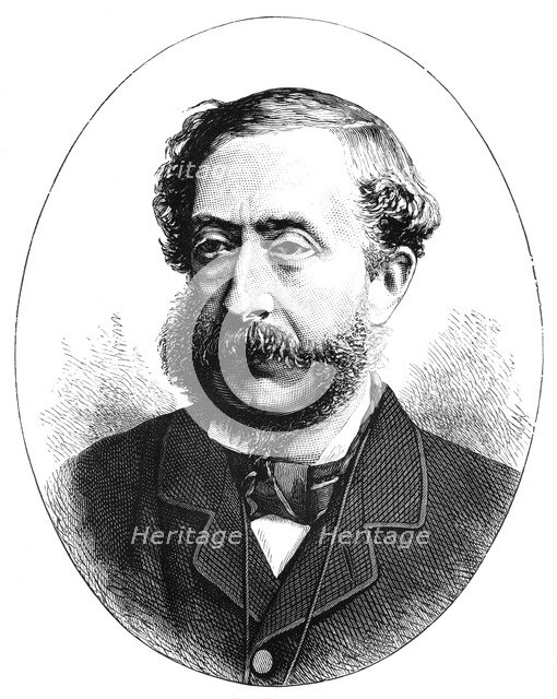 Henry Howard Molyneux Herbert (1831-1890), 4th Earl of Carnarvon. Artist: Unknown