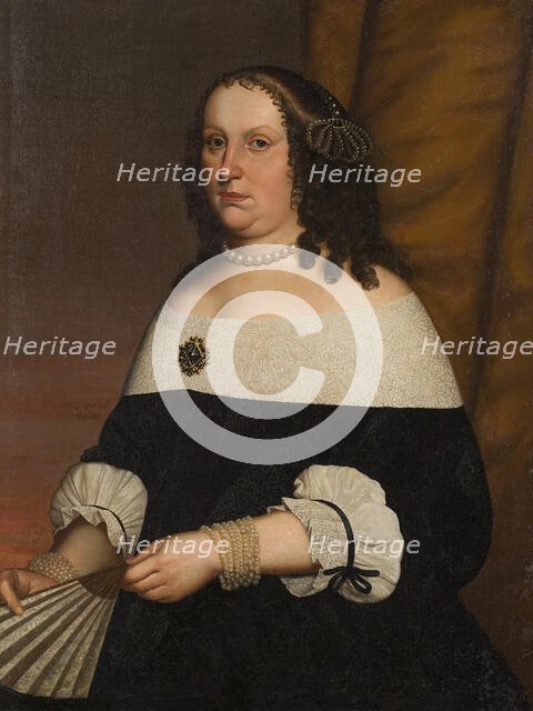 Kristina Magdalena of Zweibrücken, Margravine of Baden-Dulach 1616-62, c17th century.. Creator: Unknown.