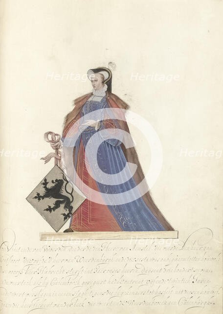 Jutta van der Leck, Lady of Culemborg, c.1600-c.1625. Creator: Nicolaes de Kemp.