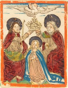 The Coronation of the Virgin, 1480/1490. Creator: Unknown.