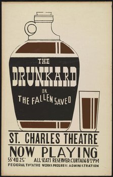 The Drunkard, New Orleans, 1939. Creator: Unknown.