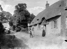 The Plough Inn, Kingston Lisle, Oxfordshire, c1860-c1922.  Artist: Henry Taunt