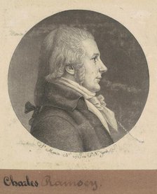 Charles Ramsay, 1797. Creator: Charles Balthazar Julien Févret de Saint-Mémin.