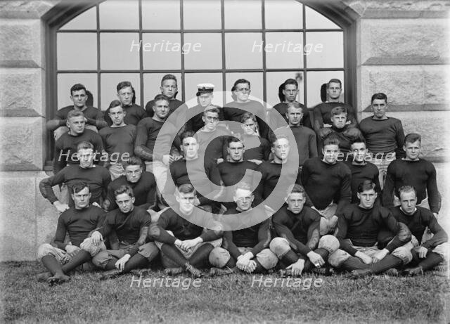 Football - Naval Academy: Team, Players, Coach, Etc., 1913. Creator: Harris & Ewing.