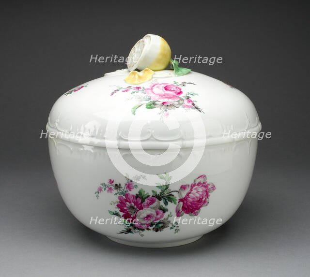 Punch Bowl, Berlin, c. 1780. Creator: Konigliche Porzellan-Manufaktur.