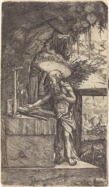 Saint Jerome Reading, c. 1515/1520. Creator: Albrecht Altdorfer.