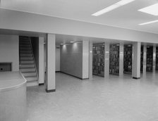 New Canaan Public Library, New Canaan, Connecticut, 1953. Creator: Gottscho-Schleisner, Inc.