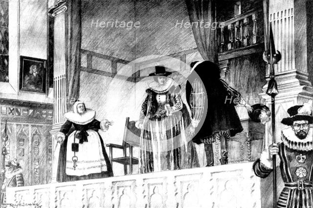 Beaumont and Fletcher's comedy, "The Coxcomb," performed by the Elizabethan Stage Society, 1898. Creator: Unknown.