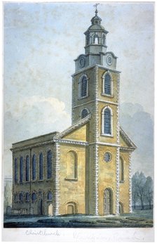 Christ Church on Blackfriars Road, Southwark, London, c1830. Artist: Anon