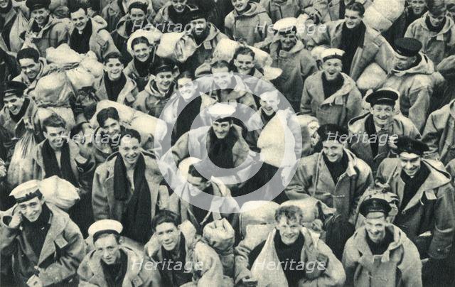 'The Spirit of the Ark', - sailors of the Royal Navy, c1942.  Creator: Unknown.