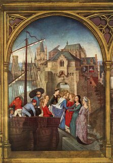'Arrival in Cologne', 1489. Creator: Hans Memling.