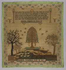 Sampler, 1810. Creator: Unknown.