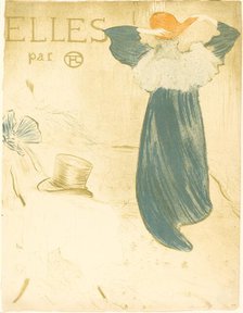 Frontispiece for "Elles", 1896. Creator: Henri de Toulouse-Lautrec.