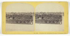 View from the Agricultural Grounds, Washington, D.C., 1855/75. Creators: Kilburn Brothers, BW Kilburn.