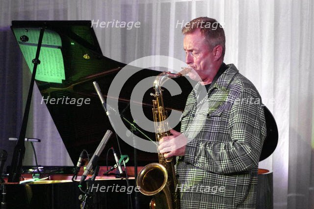 Tommy Smith, Simcock - Smith Duo, Watermill Jazz Club, Dorking, Surrey, 14 October 2025. Creator: Brian O'Connor.