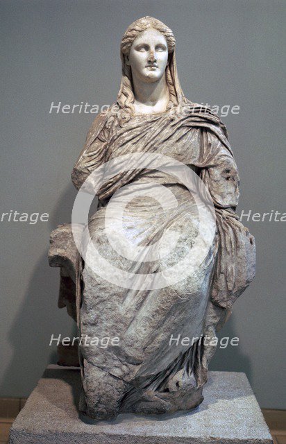 Greek sculpture of Demeter. Artist: Unknown