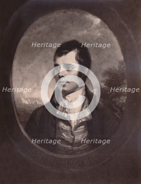 Robert Burns, Scottish poet, 19th century (1894). Artist: William Walker.
