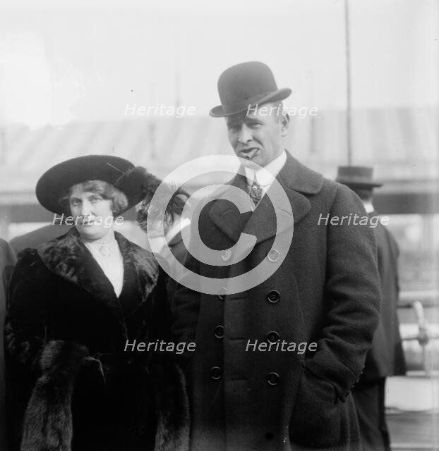 Mrs. Chance, Frank Chance, 1913. Creator: Bain News Service.