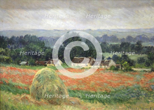 'Haystack at Giverny', 1886. Artist: Claude Monet