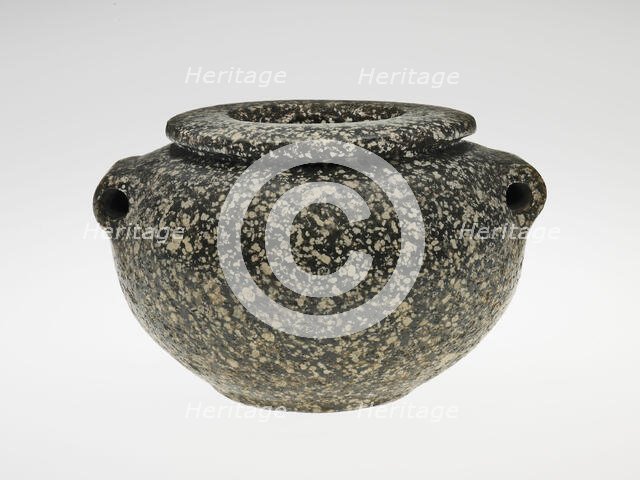 Vessel with Lug Handles, Egypt, Predynastic Period/Old Kingdom (about 4000-2250 BCE). Creator: Unknown.