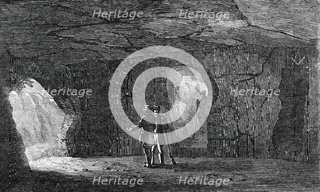 Excavation near Citta Vecchia, in the Island of Malta, 1850. Creator: Unknown.