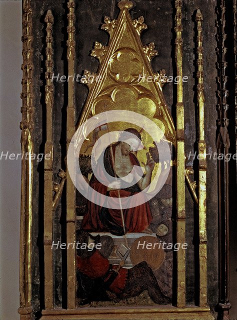 Resurrection', end of an altarpiece of unknown procedence.