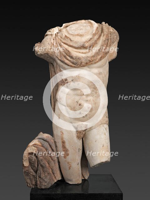 Fragment of a Portrait Statue of a Man, 2nd century. Creator: Unknown.