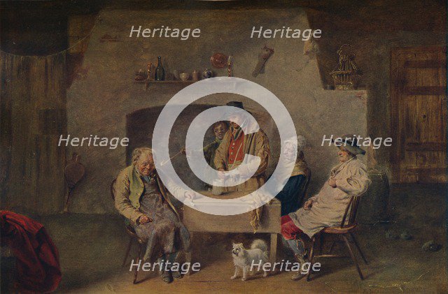 'The End of the Chapter', 1822. Artist: Edmund Bristow.