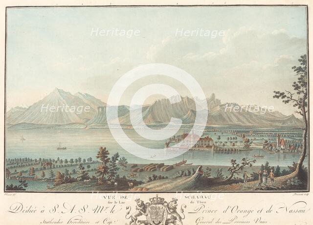 Vue de Schadau. Creator: Charles-Melchior Descourtis.