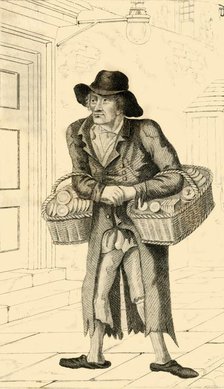 'Nice New, A well known character at Reading', 1822. Creator: Robert Cooper.